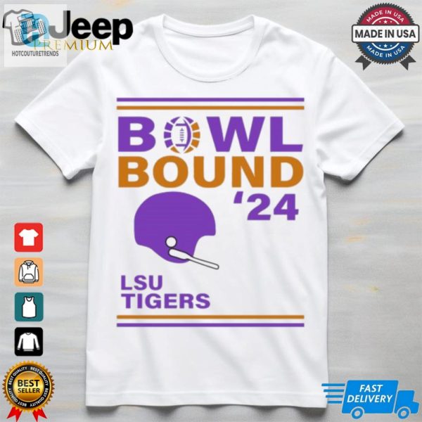 Lsu Tigers 2024 Bowl Bound Helmet Shirt hotcouturetrends 1