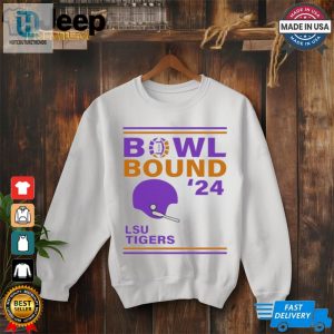 Lsu Tigers 2024 Bowl Bound Helmet Shirt hotcouturetrends 1 2