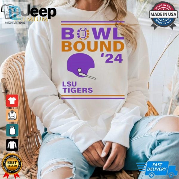 Lsu Tigers 2024 Bowl Bound Helmet Shirt hotcouturetrends 1 3