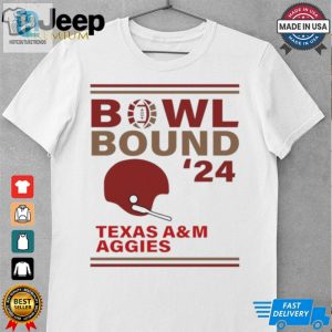 Texas Am Aggies 2024 Bowl Bound Helmet Shirt hotcouturetrends 1 1