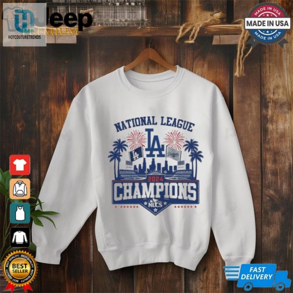 Los Angeles Dodgers 2024 National League Nlcs Champions La 2024 Shirt hotcouturetrends 1 2