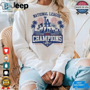 Los Angeles Dodgers 2024 National League Nlcs Champions La 2024 Shirt hotcouturetrends 1 3