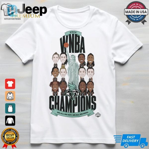 New York Liberty Stadium Essentials Unisex 2024 Wnba Finals Champions Teammates Roster T Shirt hotcouturetrends 1