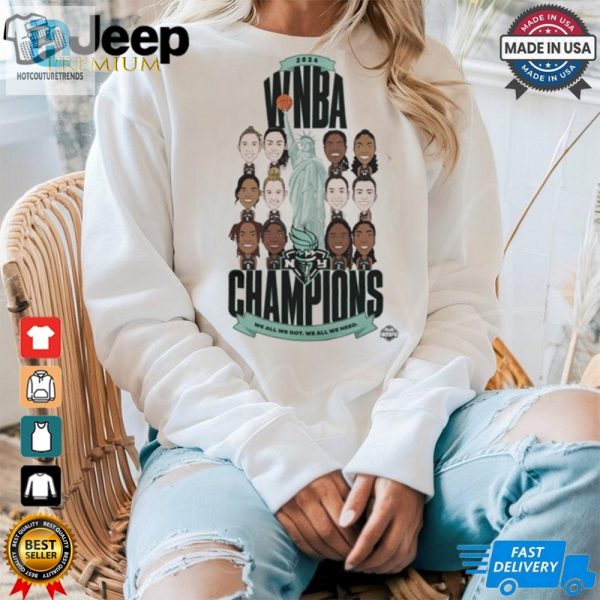 New York Liberty Stadium Essentials Unisex 2024 Wnba Finals Champions Teammates Roster T Shirt hotcouturetrends 1 3