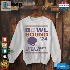 Kansas State Wildcats 2024 Bowl Bound Helmet Shirt hotcouturetrends 1 2