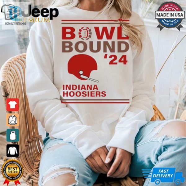 Indiana Hoosiers 2024 Bowl Bound Helmet Shirt hotcouturetrends 1 3