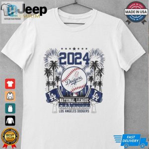 2024 National League Champions Los Angeles Dodgers Custom Name And Number Shirt hotcouturetrends 1 1