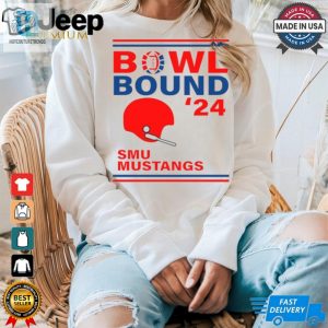 Smu Mustangs 2024 Bowl Bound Helmet Shirt hotcouturetrends 1 3