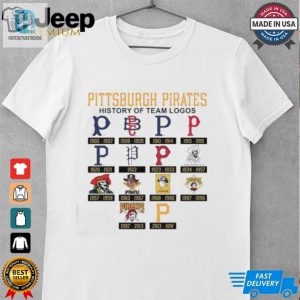 Pittsburgh Pirates History Of Team Logos Shirt hotcouturetrends 1 1