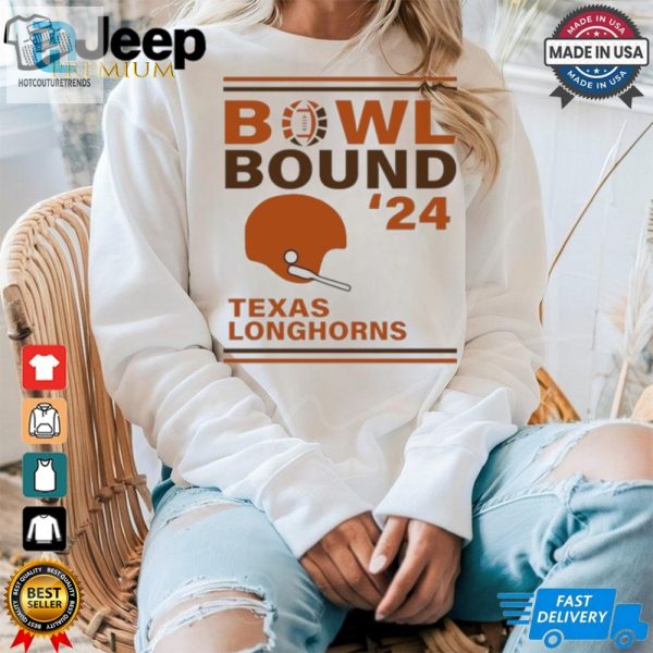 Texas Longhorns 2024 Bowl Bound Helmet Shirt hotcouturetrends 1 3