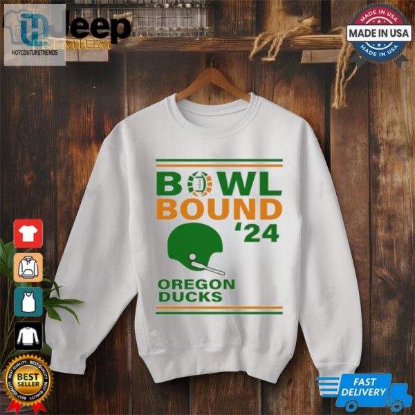 Oregon Ducks 2024 Bowl Bound Helmet Shirt hotcouturetrends 1 2