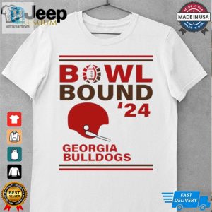 Georgia Bulldogs 2024 Bowl Bound Helmet Shirt hotcouturetrends 1 1