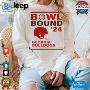 Georgia Bulldogs 2024 Bowl Bound Helmet Shirt hotcouturetrends 1 3