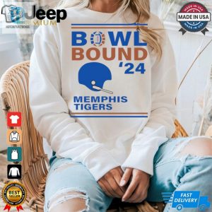 Memphis Tigers 2024 Bowl Bound Helmet Shirt hotcouturetrends 1 3