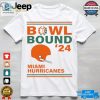 Miami Hurricanes 2024 Bowl Bound Helmet Shirt hotcouturetrends 1