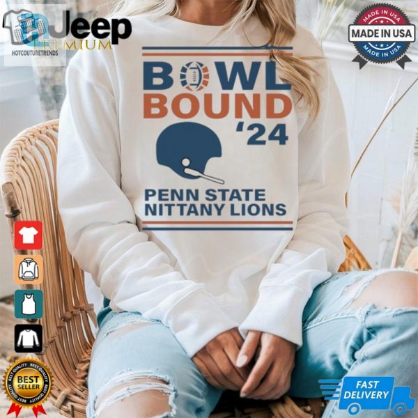 Penn State Nittany Lions 2024 Bowl Bound Helmet Shirt hotcouturetrends 1 3