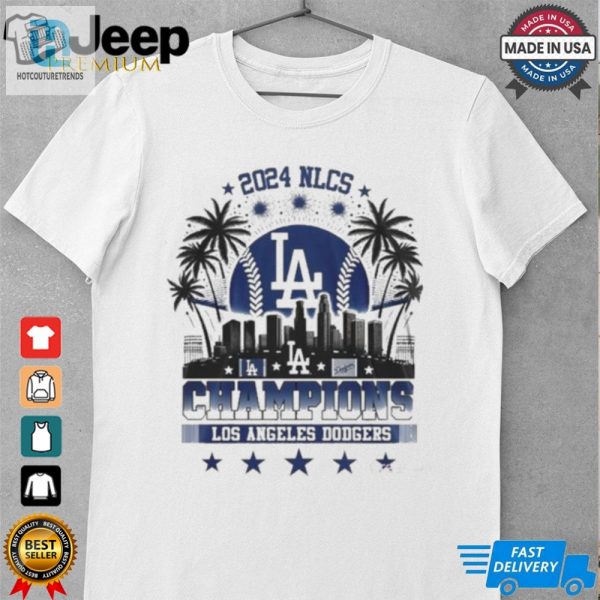 2024 Nlcs Los Angeles Dodgers 25 Time Champions Shirt hotcouturetrends 1 1