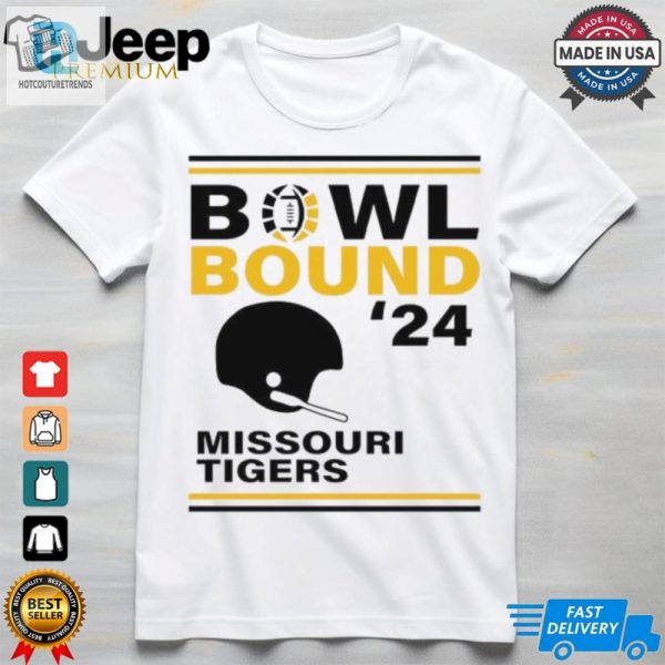 Missouri Tigers 2024 Bowl Bound Helmet Shirt hotcouturetrends 1