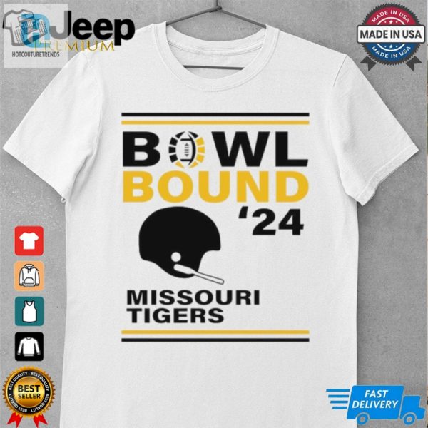 Missouri Tigers 2024 Bowl Bound Helmet Shirt hotcouturetrends 1 1