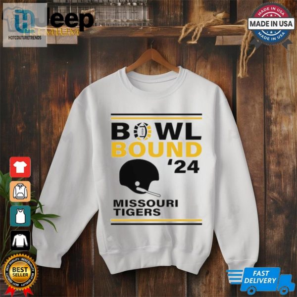 Missouri Tigers 2024 Bowl Bound Helmet Shirt hotcouturetrends 1 2