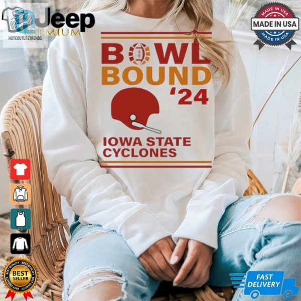 Iowa State Cyclones 2024 Bowl Bound Helmet Shirt hotcouturetrends 1 3