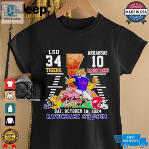 Ls Tigers Vs Arkansas Razorbacks October 19 2024 Razorback Stadium Shirt hotcouturetrends 1 1