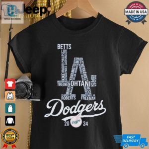 Los Angeles Dodgers Baseball Team 2024 Mlb T Shirt hotcouturetrends 1 1