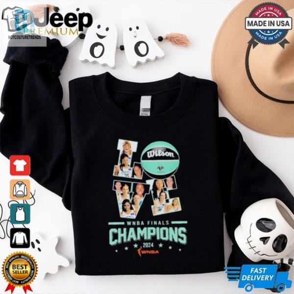 New York Liberty Champions Of Love Wnba Finals 2024 Shirt hotcouturetrends 1