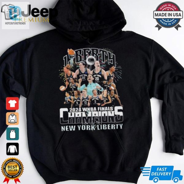 New York Liberty 2024 Wnba Finals Champions Celebrating Fireworks Shirt hotcouturetrends 1 2