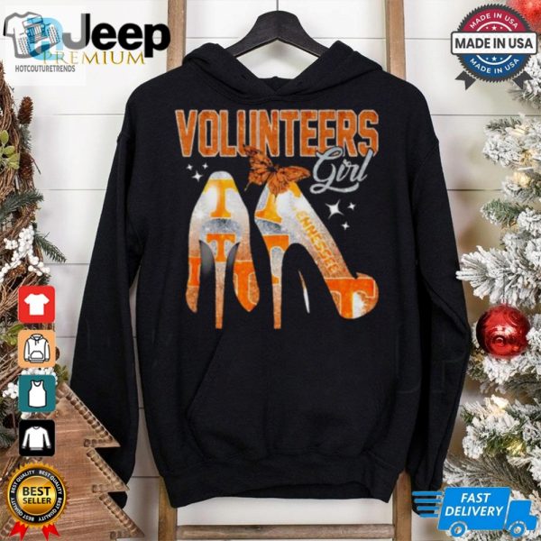 Volunteers Girls High Heels Butterfly Shirt hotcouturetrends 1 3