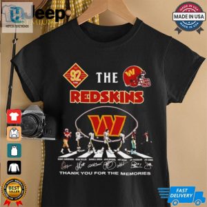 The Redskins 92 Years 1932 2024 Team Players Shirt hotcouturetrends 1 1