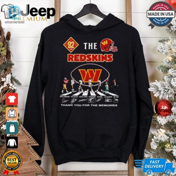 The Redskins 92 Years 1932 2024 Team Players Shirt hotcouturetrends 1 3