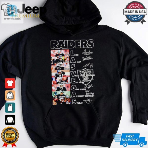 Las Vegas Raiders Team Players Names And Signatures Shirt hotcouturetrends 1 2