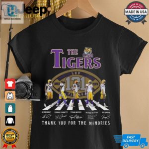 The Lsu Tigers 1893 2024 Signature Thank You For The Memories Walking Signatures Shirt hotcouturetrends 1 1