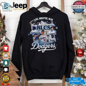 Los Angeles Dodgers National League Champions 2024 Live Breath Blue Shirt hotcouturetrends 1 3