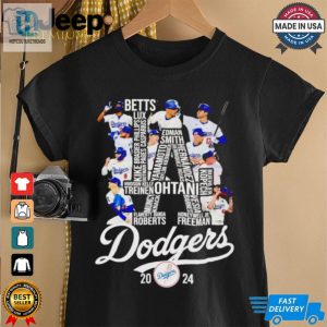 Los Angeles Dodgers 2024 Team Players Shirt hotcouturetrends 1 1