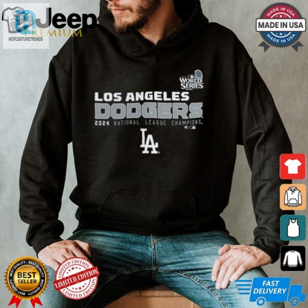 Official Los Angeles Dodgers 2024 National League Champions Mlb World Series 2024 Shirt hotcouturetrends 1 2