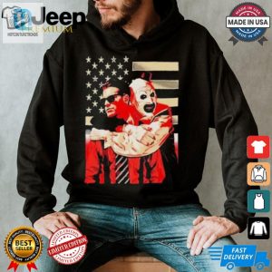 Ice Nine Kills X Terrifier A Work Of Art Embrace Usa Flag Shirt hotcouturetrends 1 2