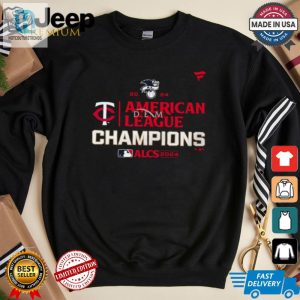 Official Mlb Minnesota Twins 2024 Alcs American League Champions Locker Room T Shirt hotcouturetrends 1 3