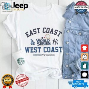 Los Angeles Dodgers Vs. New York Yankees 47 2024 World Series Matchup T Shirt hotcouturetrends 1 1