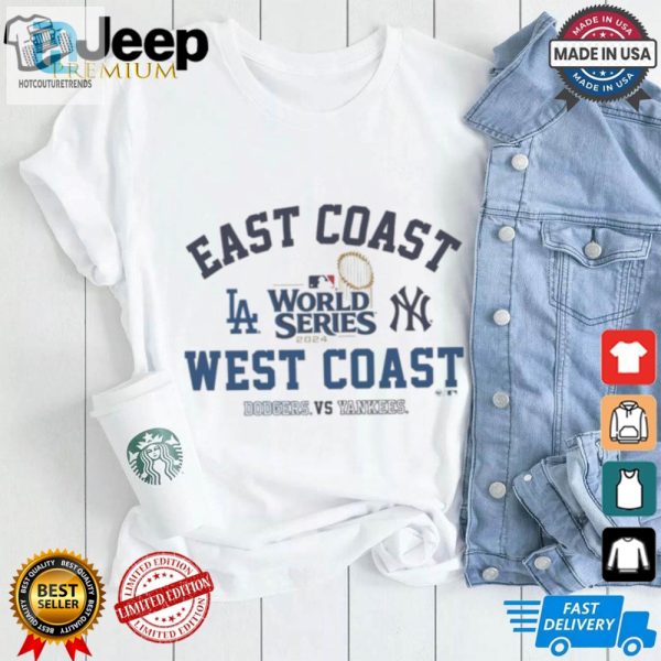 Los Angeles Dodgers Vs. New York Yankees 47 2024 World Series Matchup T Shirt hotcouturetrends 1 1