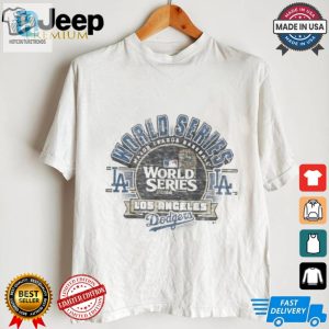 Official Los Angeles Dodgers 47 Gray 2024 World Series Franklin T Shirt hotcouturetrends 1 2