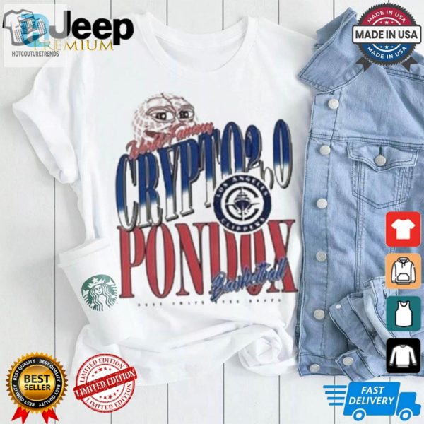 Los Angeles Clippers World Famous Crypto Pondox Basketball T Shirts hotcouturetrends 1 1