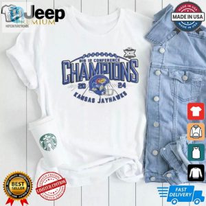 Official Kansas Jayhawks 2024 Big 12 Conference Football Champions Shirt hotcouturetrends 1 1