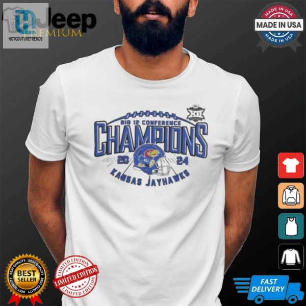 Official Kansas Jayhawks 2024 Big 12 Conference Football Champions Shirt hotcouturetrends 1 3