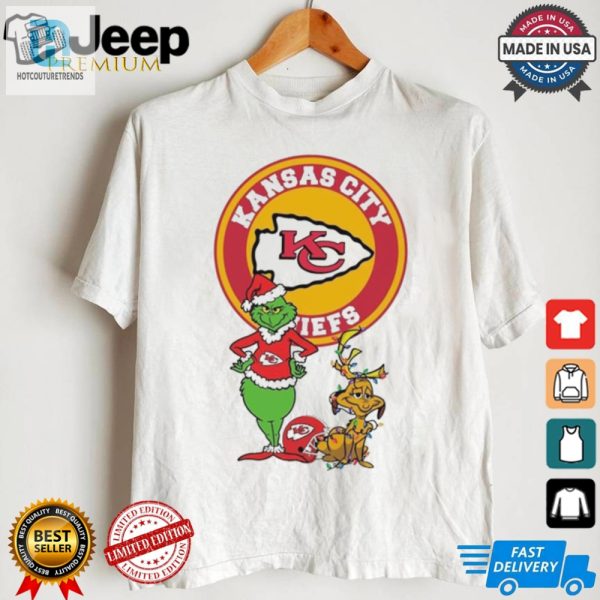 Official Grinch And Max Kansas City Chiefs Merry Christmas 2024 Shirt hotcouturetrends 1 2