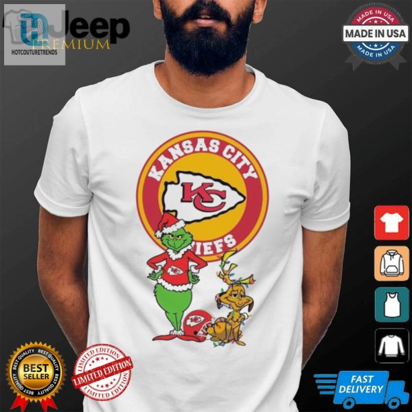 Official Grinch And Max Kansas City Chiefs Merry Christmas 2024 Shirt hotcouturetrends 1 3