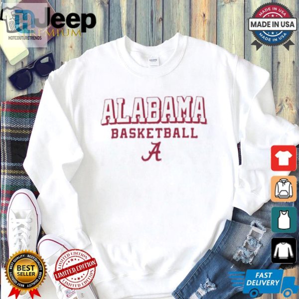 Alabama Champion Wordmark Basketball Logo T Shirt hotcouturetrends 1