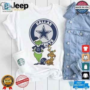 Official Grinch And Max Dallas Cowboys Merry Christmas 2024 Shirt hotcouturetrends 1 1