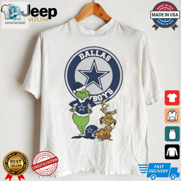 Official Grinch And Max Dallas Cowboys Merry Christmas 2024 Shirt hotcouturetrends 1 2